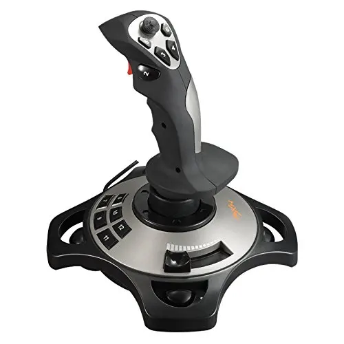  8 Way Flight Joystick Wired Gaming Controller Flight Stick For PC Computer