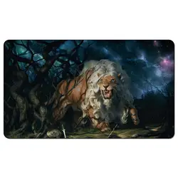 Fleecemane Lion 60x35 см волшебный игровой коврик Fleecemane Лев волшебный игровой коврик для настольные игры коврик