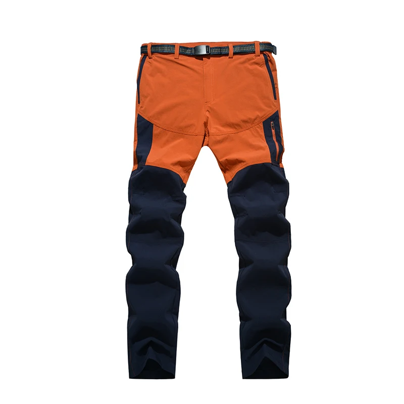 LANBAOSI pantalones de senderismo ligero rápido seco a prueba de viento impermeable escalada Trekking Camping deportes al aire libre