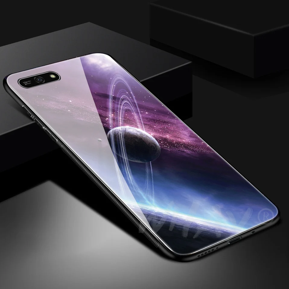 Glass Case For Huawei Nova 3 2i Coque Luxury Pattern Case For Huawei P20 Pro Mate 10 Honor 10 9 Lite Play 7A Y6 2018 P Smart     (14)
