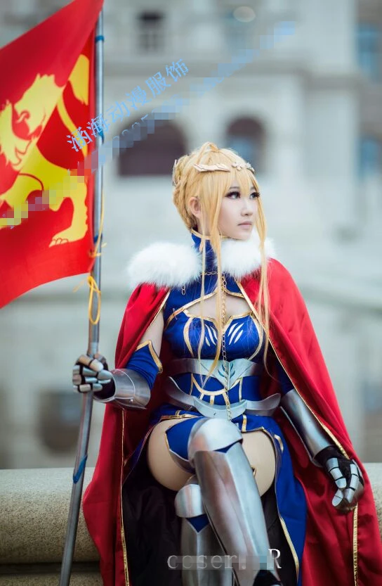 Saber fgo Косплей lancer Fate Grand order Lancer Косплей Altria Pendragon Косплей Костюм на заказ