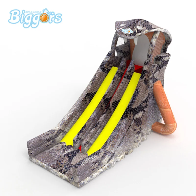 New Design Snake Inflatable Bouncer Game Water Slides For Kids