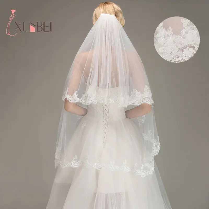 off white bridal veils