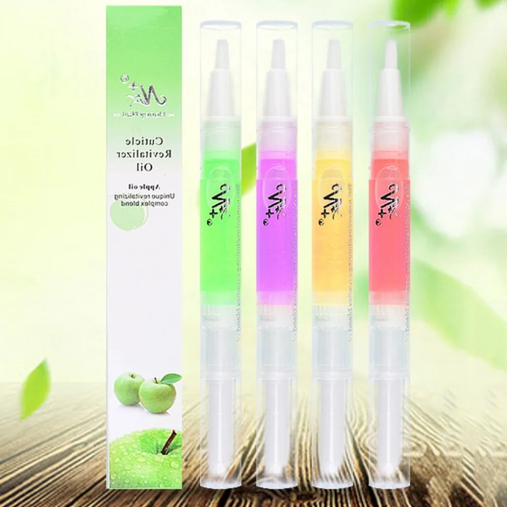

1pc Fruit Flavor Nail Art Treatment Oil Cuticle Revitalizer Nutrition Oil for Manicure Salon Nail Polish Tool Hand Skin Care