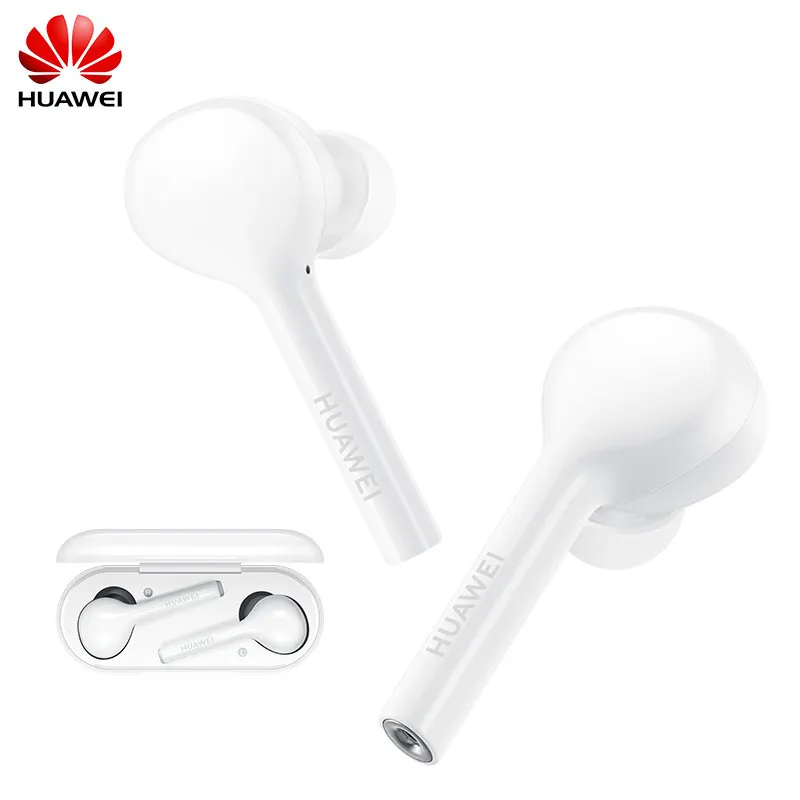 Original HUAWEI FreeBuds Wireless Bluetooth Earphone with Mic Music Driving Sport Fashion Touch Headset Handfree Dynamic+Balance