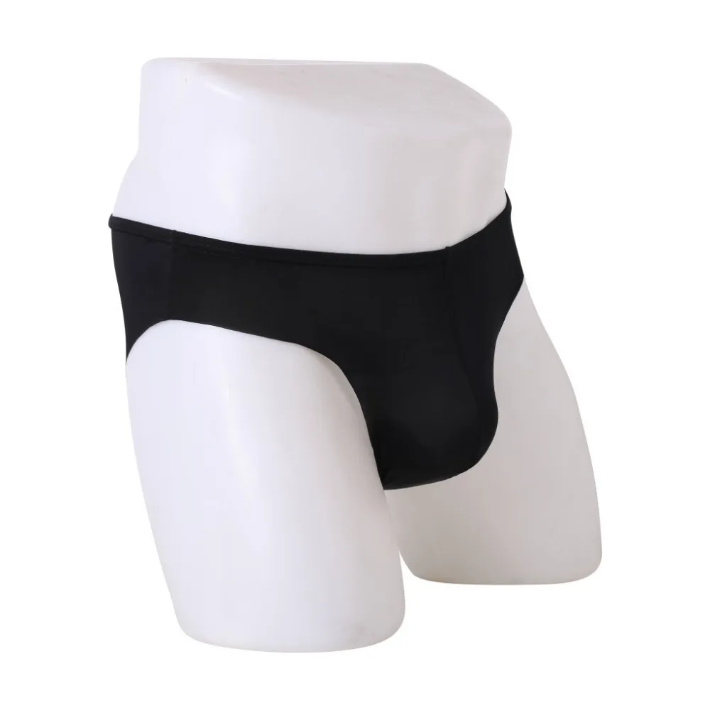 Нижнее белье для мужчин Летние бесшовные трусы из ледяного шелка мужские