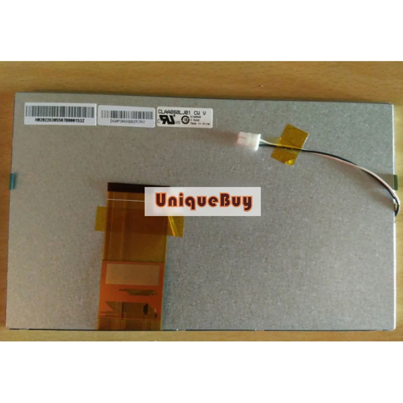 

8inch LCD Screen Car DVD Navigation Internal Screen HSD080IDW1-C00 C02 Replacement Digitizer Monitor