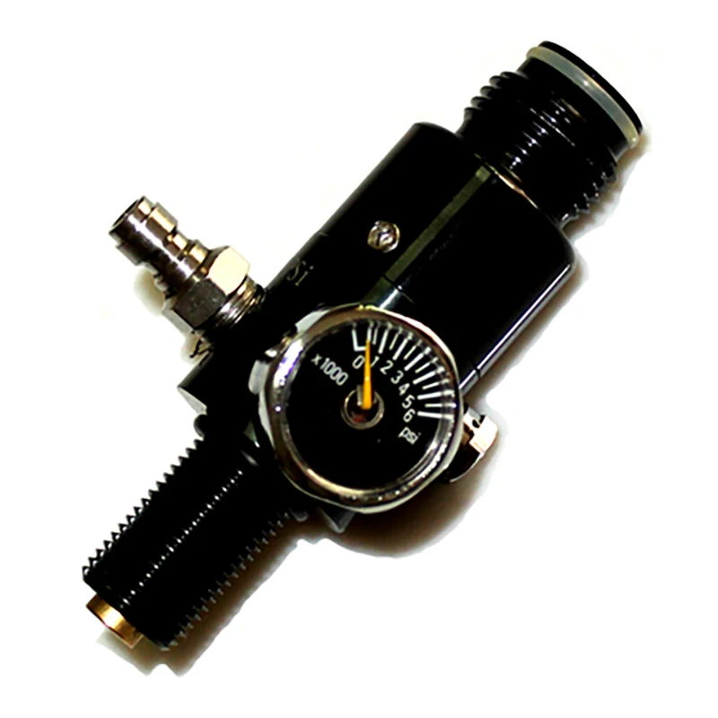 

AC961 PCP HPA 4500psi Compressed Air Tank Regulator Output Pressure 800/1000/1200/1800/2000/2200/2600psi Tank 5/8"-18UNF