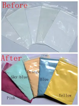 

Pigment Powder Change Color under Sunlight Photochromic Pigment Powder,Sunlight Sensitive Pigment 5 color to choose