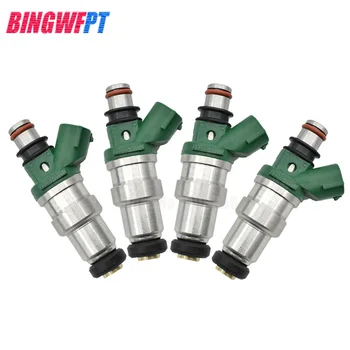 

4PCS New Fuel Injector OEM 23209-11110 23250-11110 For Toyota Tercel 1.5 Paseo 1995-1999 2320911110 2325011110 Nozzle