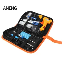 ANENG ЕС 220 в 60 Вт Регулируемый температурный Электрический паяльник сварочный ремонтный комплект