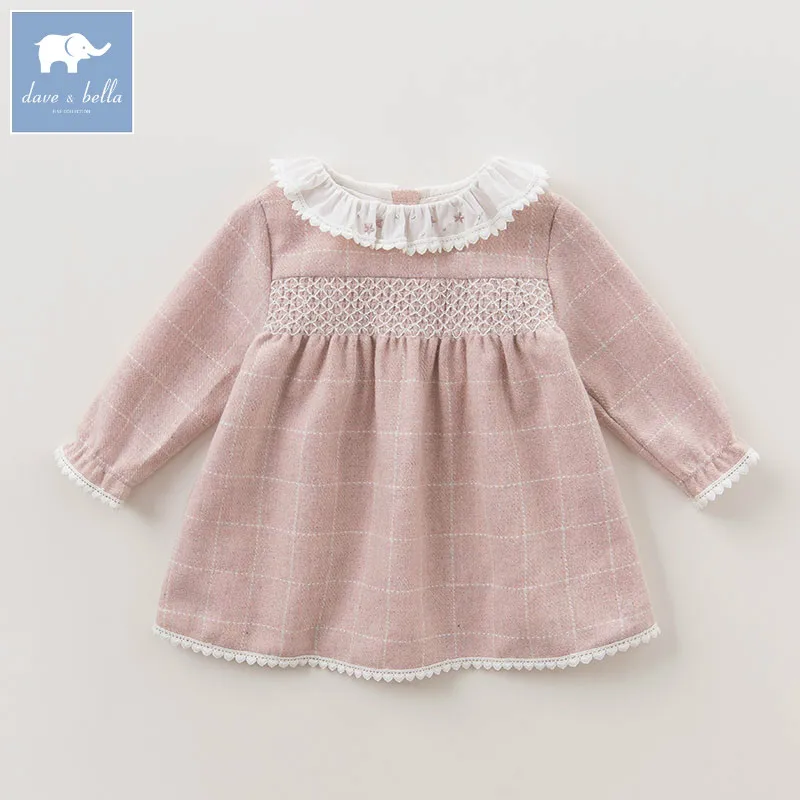DBZ6132 dave bella autumn baby Princess girl Wedding Birthday dress plaid Children Clothes Infant Designs GIRL'S Vestido DBZ6132 dave bella autumn baby Princess girl Wedding Birthday dress plaid Children Clothes Infant Designs GIRL'S Vestido