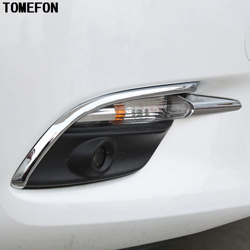 For Mazda 3 M3 Axela 2017 2018 Abs Chrome Auto Front Fog Light Lamp