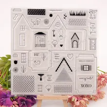 Ksccraft House прозрачные силиконовые штампы для скрапбукинга/открыток/Детские забавные украшения 182
