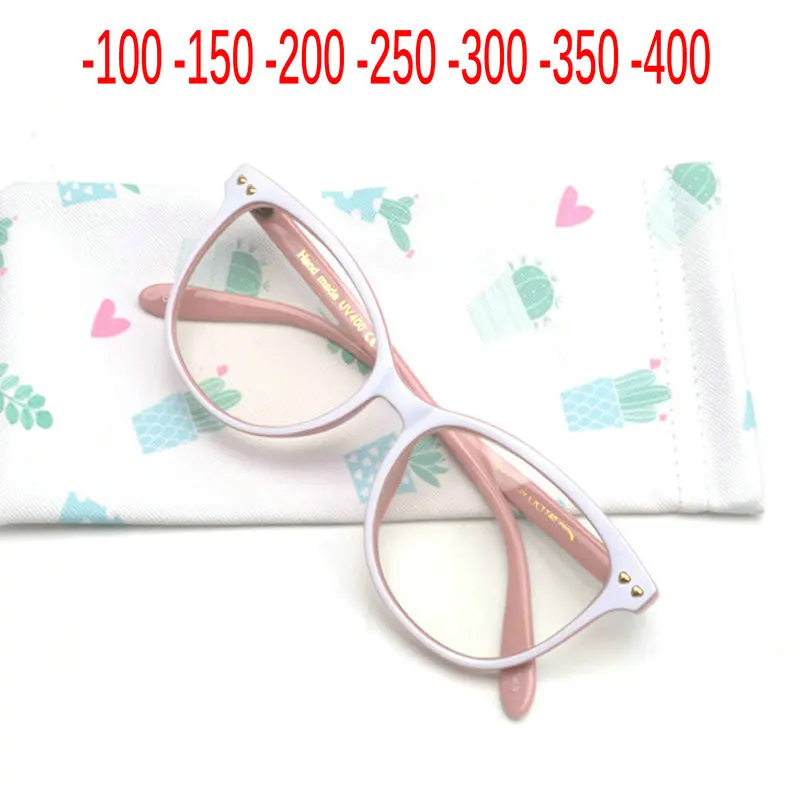Кошачьи очки, оправа для женщин, готовые солнечные фотохромные очки для близорукости, оправы для оптических очков и линз по рецепту, очки для близорукости NX