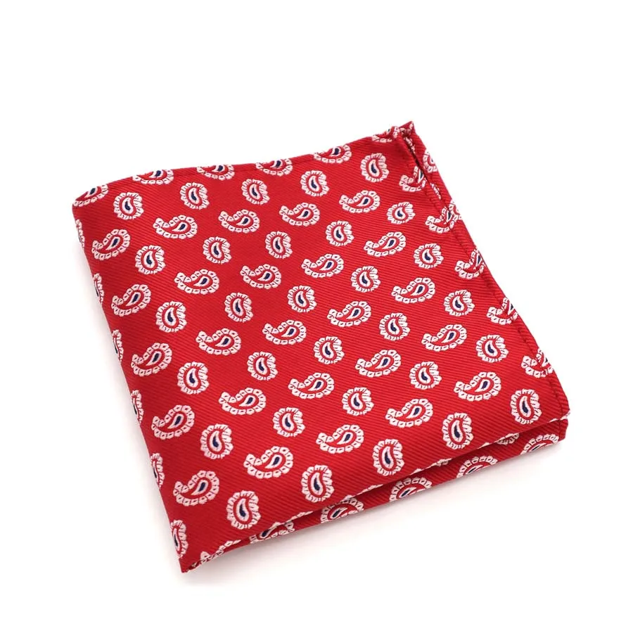 Фабрика Для мужчин эксклюзивная Шелковый Пейсли платок в цветочки Hanky элегантный Для мужчин Роскошные полотенце для сундуков Свадебная деловая Вечеринка платок - Цвет: F022
