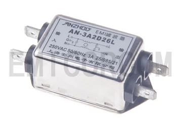 

AN-10A2D26L 10A 250V EMI power filters, plug-chip filters Connector