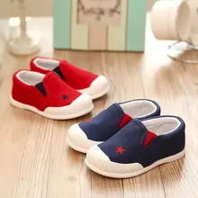 Nova Moda Sola Macia Calçados Infantis Para Meninas Meninos Sapatos Confortáveis Sapatilhas Ocasionais Da Lona Crianças Esportes Chaussure Enfant