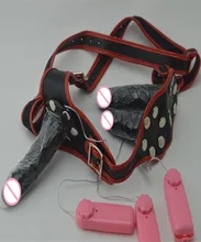 BDSM Fetish Multi Speed Vibrating Silicone Dildos Penis Anal Plug,Lesbian Strap Ons Three Penis For Women Adult Products Sex Toy