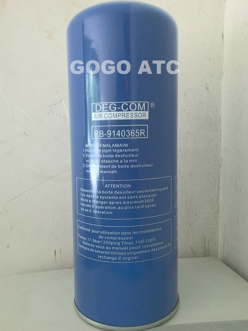 Высококачественный нефтяной газовый сепаратор SS950B RB 9140365R 50HP винтовая машина для