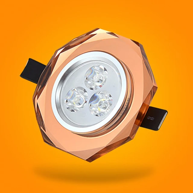 Led Kristal Spot 3 W Smallpox Lamba Okuz Goz Lambasi Kedi Gozu Lamba Oturma Odasi Gomulu Delikli Lamba Led Downlights Aliexpress