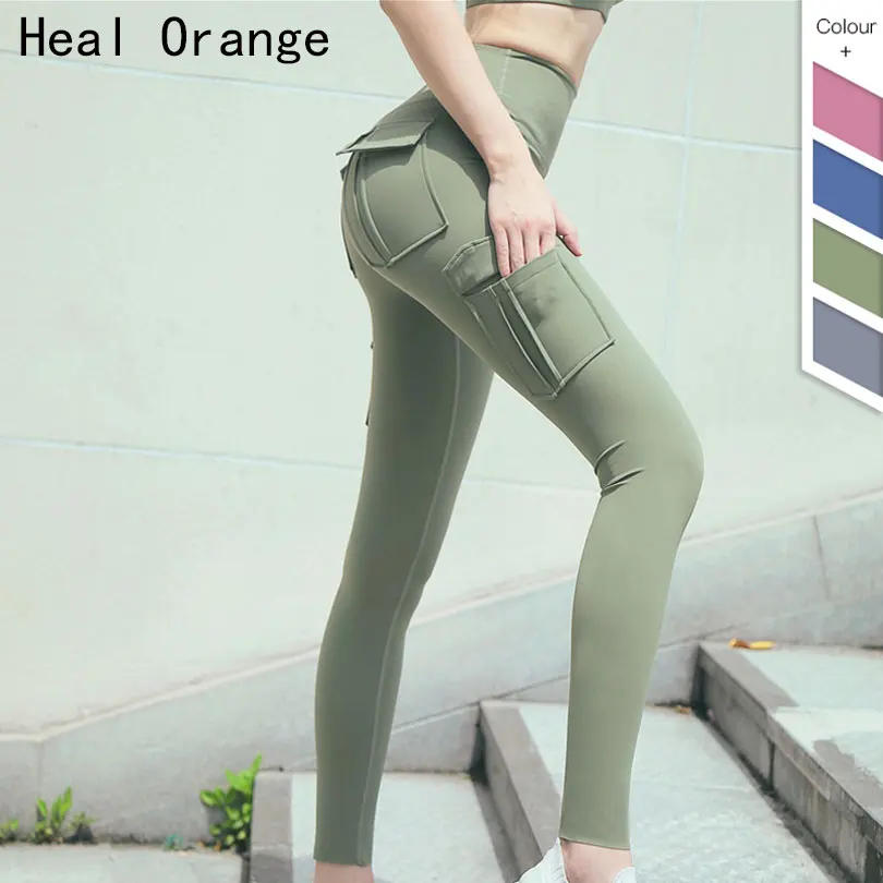 

Yoga Pants With Pockets S-XL Women Sport Leggings Jogging Workout Running Leggings Stretch High Elastic Gym Tights Women Legging