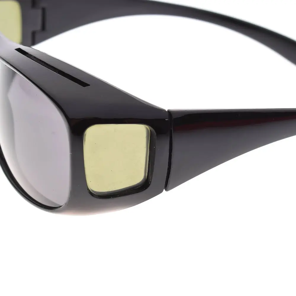 Оптическое ночное видение вождения антибликовые HD очки УФ защита от ветра очки