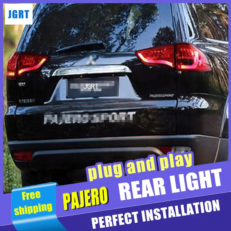 Car Styling for Mitsubishi Pajero Taillight assembly 2013 Pajero Sport