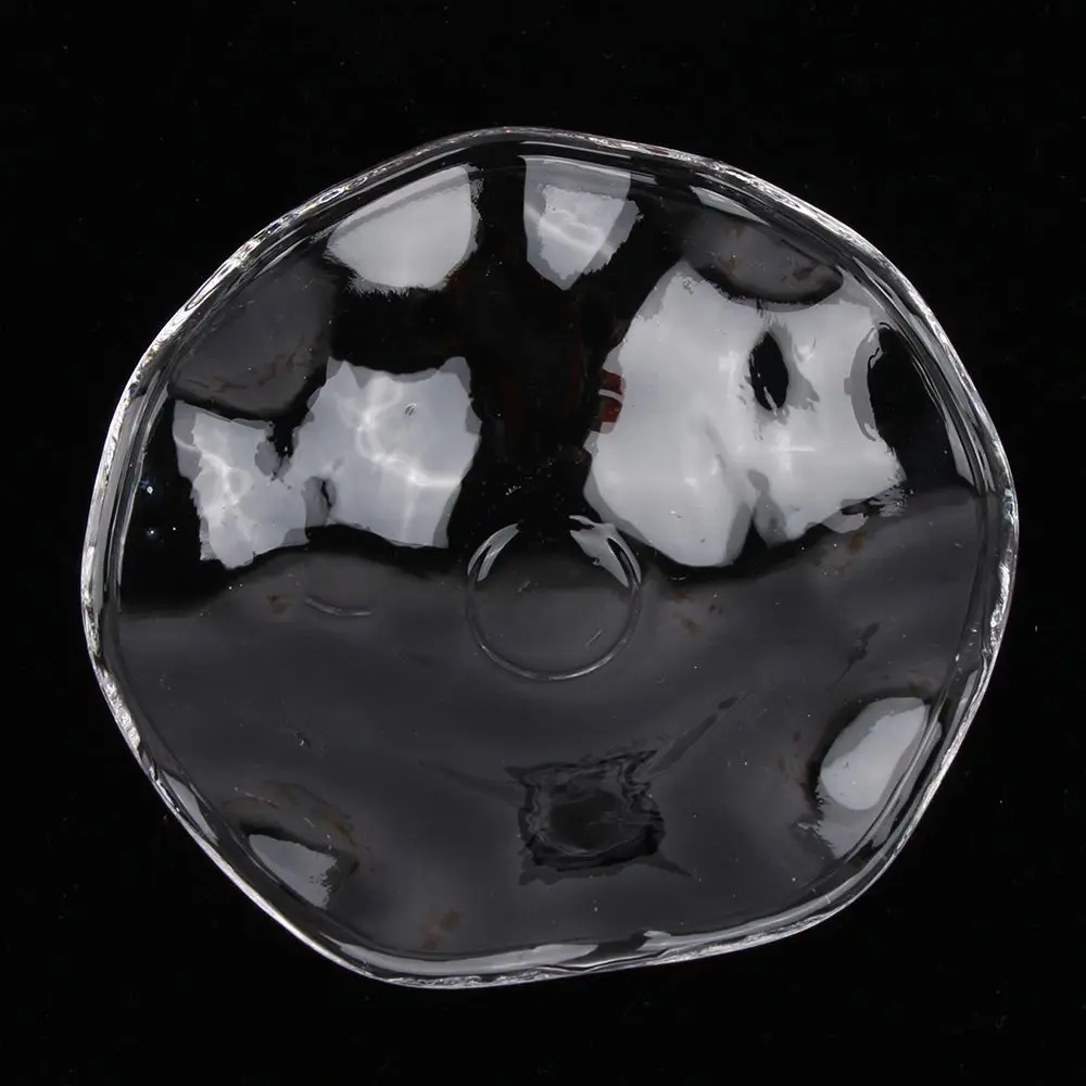 1 шт. прозрачная сменная ароматическая стеклянная тарелка для электрического ароматического диффузора лампа масляная чаша, многофункциональная ароматическая держатель горелок 85 мм