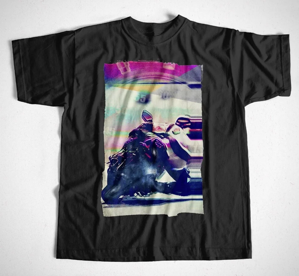 cheap Summer Style Fashion T Shirt On Time S 4XL motorrad bikes biker chopper mc rocker Printed t shirt Men t shirt Casual Tops