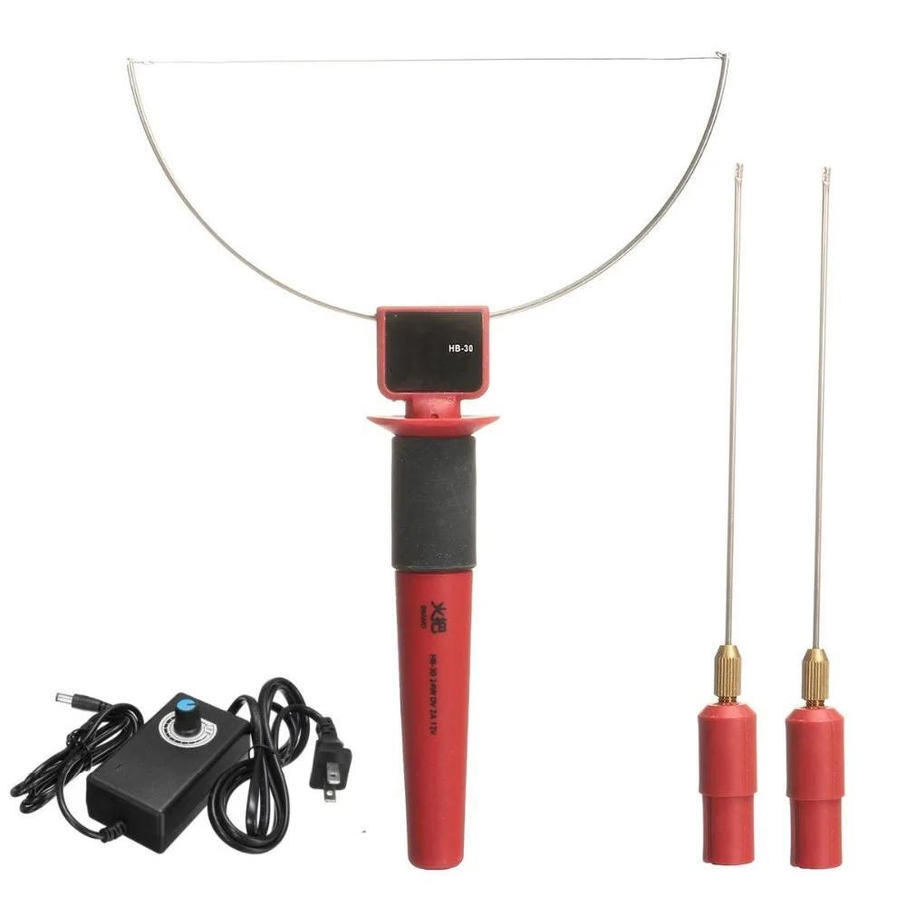 ALLSOME 110V 220V 24W Hot Wire Foam Cutter Replacement Tips Cable