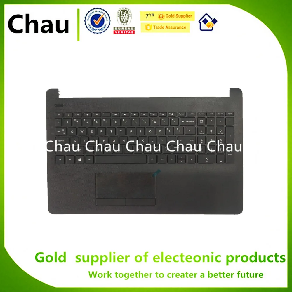 Новинка для HP 15-BS 15-CD 15-BS015DX TPN-C129 250 255 256 G6 PK132043A00 Клавиатура ноутбука США Упор рук