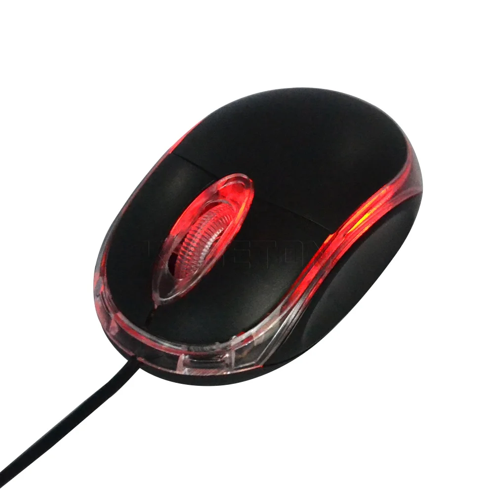 Usb Led 3D оптический светильник хорошего качества проводная мышь колесо прокрутки
