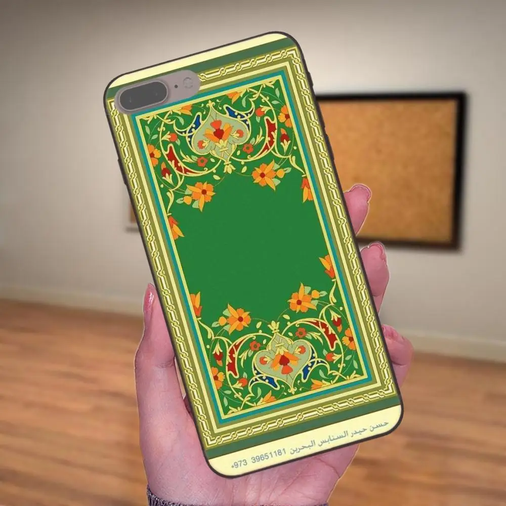 Для Apple iPhone 4 4S 5 5S SE 6 6S 7 8 Plus X XS Max XR ультра тонкий мультяшный узор персидский ковер