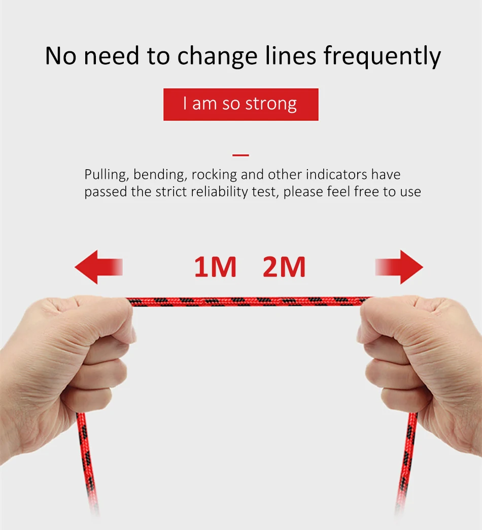  Nylon USB Charge Cable Fast Charging 8 Pin For iPhone X 8 7 6 6S 5 5s Se Plus For iPad Mini Lighting Charger Cables 1M 2M (8)