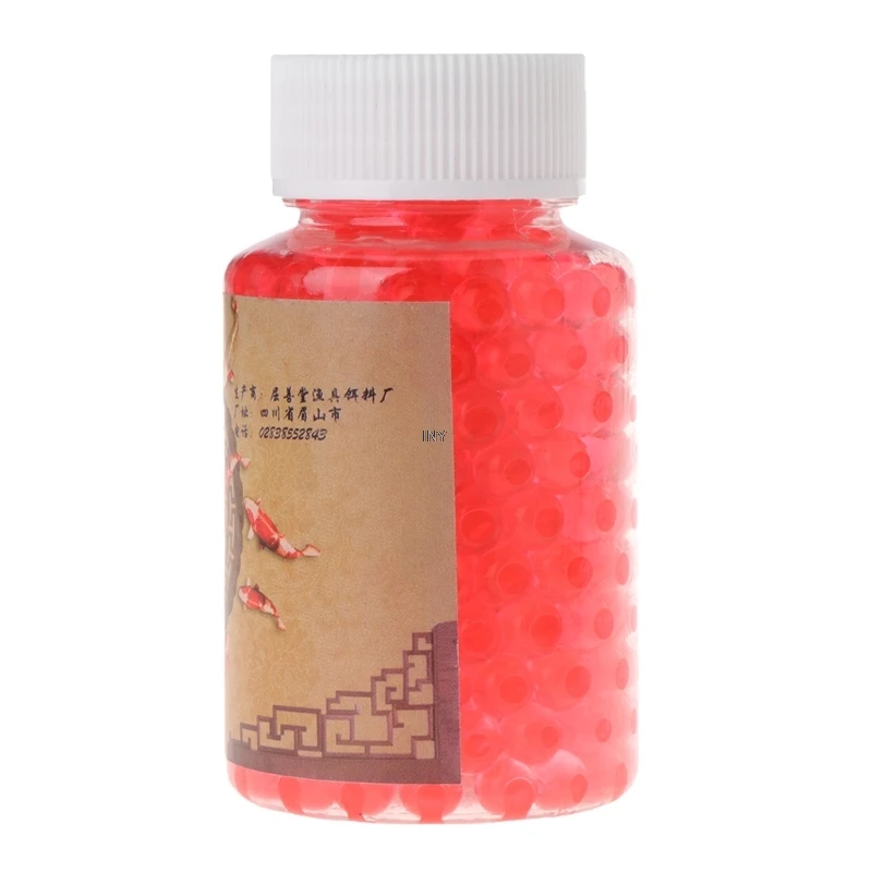 

1 Bottle Fishing Bait Carp Salmon Fish Egg Jelly Beads Artificial Lure 4mm Soft INY