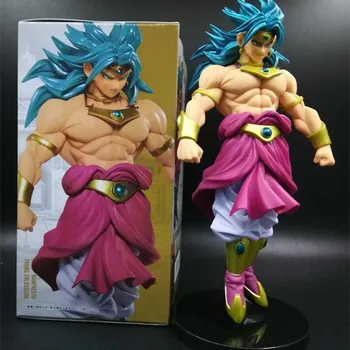 

Anime Dragon Ball Z Figure DXF Super Saiyan Broly DragonBallZ Broli Figure Banpresto Scultures Big Original Action Figure Model