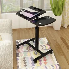 BSDT with simple household mobile rotary bedside table Yi Amoy lazy notebook Comter desk on bed FREE SHIPPING
