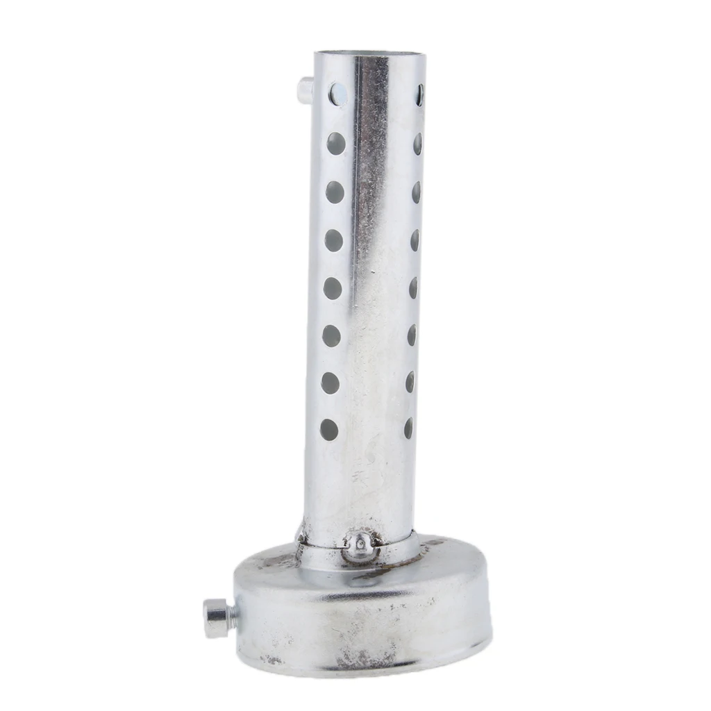 60mm Motorcycle Exhaust Can Muffler Insert Baffle DB Killer Silencer Adjustable Exhaust System Accessories Silver 