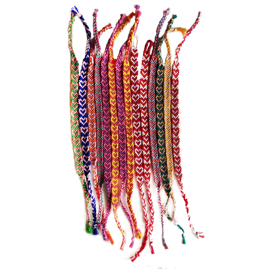 

handknot like Heart macrame Friendship Bracelet misanga waterproof wayuu Surf Bracelet gift for lover couple Christmas gift