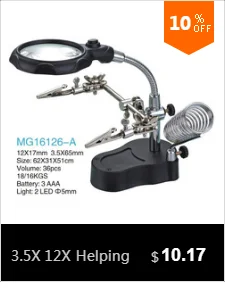 3,5 дюймовый ЖК-цифровой 5 мегапикселей микроскоп 8 светодиодный видеорегистратор 500X Magn
