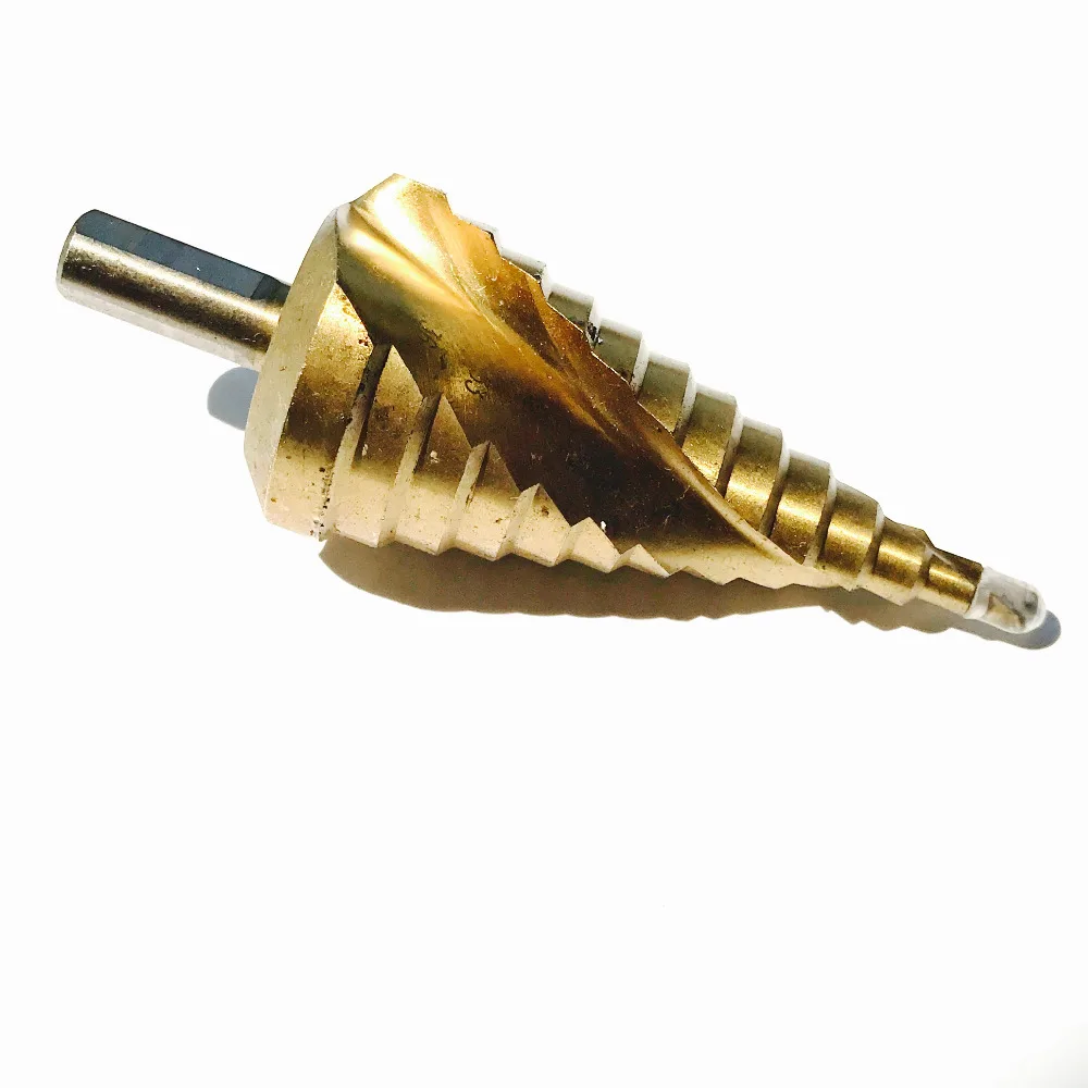 Free shipping 1pc 4 39mm 13 steps HSS 4241 step Drill Bit core drill ...
