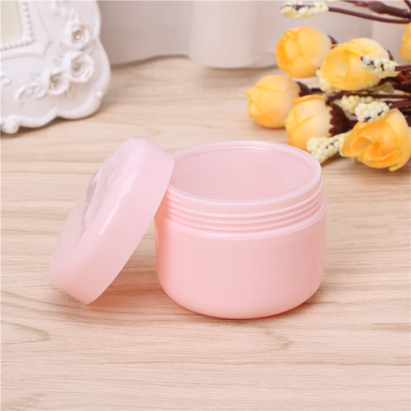 الملونة وجه كريم الجرار وعاء السفر البلاستيكية الفارغة حاويات 10 جرام التجميل عينة الحاويات التجميل