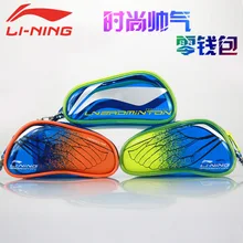 Новая мини Подкладка бадминтон маленькая сумка маленький брелок милая сумка Li-ning ABJK062 для мужчин и женщин 3 цвета 13*6*4,5 см L327OLA