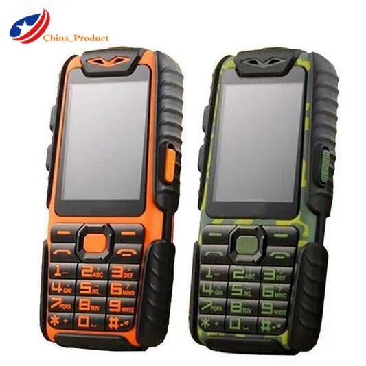 24 hours shipping Guophone A6 Dual Sim Cards 2 4 Flashlight 9800mAH Power Bank life