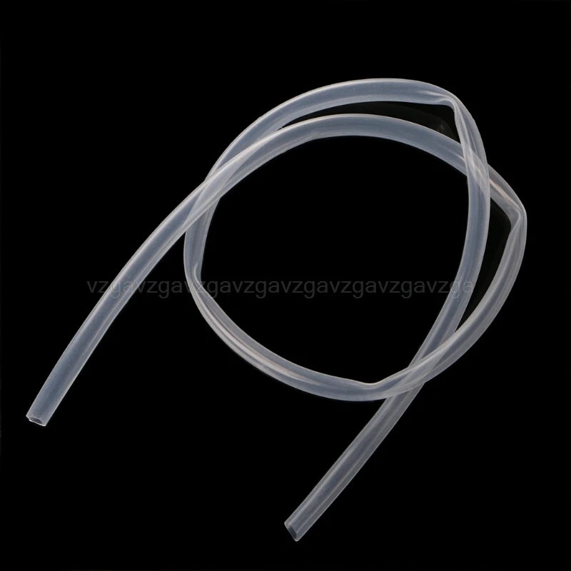 

6mm ID x 8mm OD Food Grade Silicone Tube Flexible Hose Pipe 1m Transparent Au16 Dropship