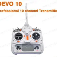 Walkera DEVO 10 Белый 2,4 ГГц 10Ch Walkera Радио с приемником RX1002 с отслеживанием