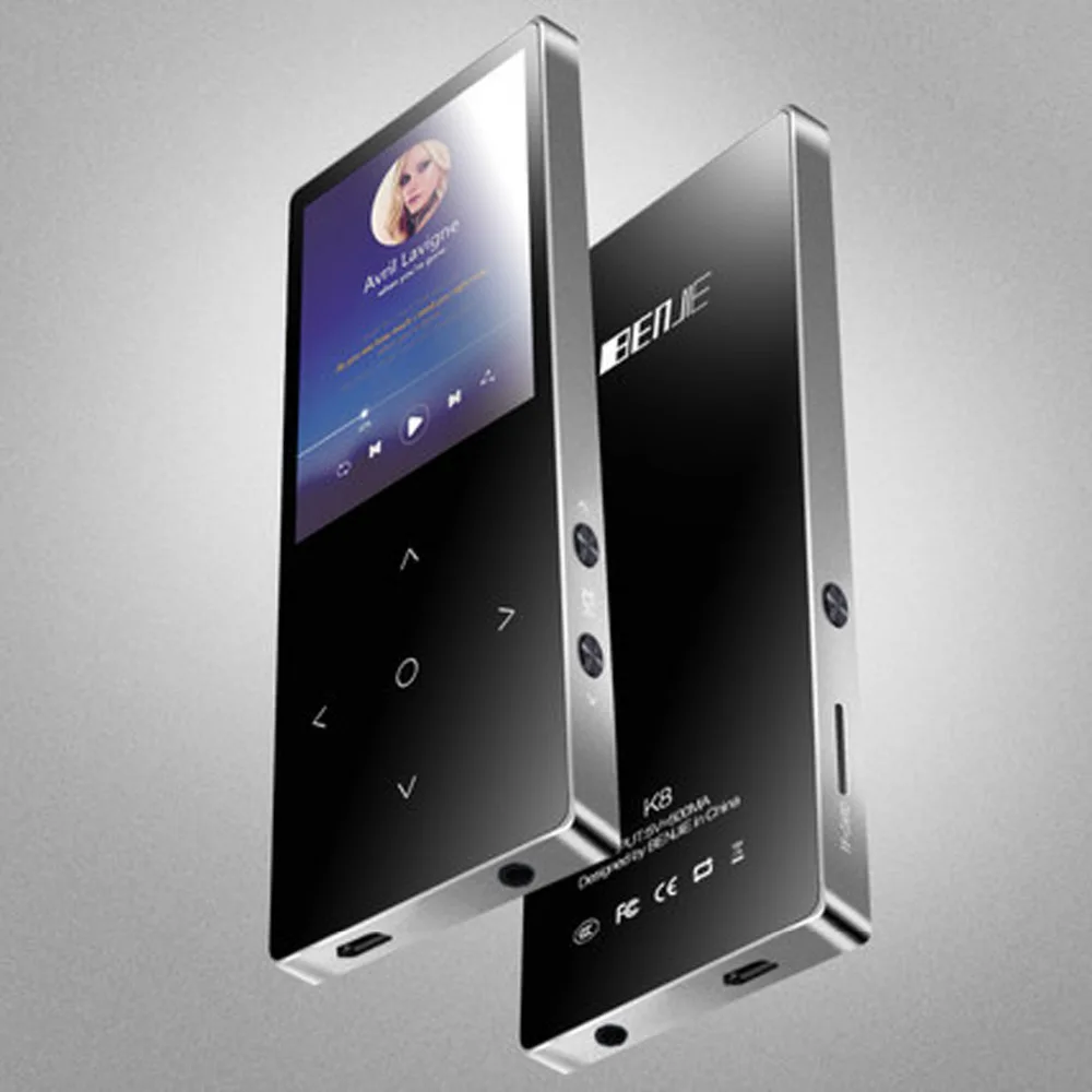 2020 BENJIE динамик MP3 плеер с Bluetooth1.8inch Sreen металлический корпус HIFI без потерь Звук
