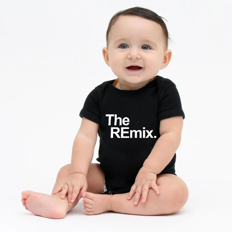 Оригинальные футболки Remix для мамы и дочки Семейные комплекты с надписью папа сын
