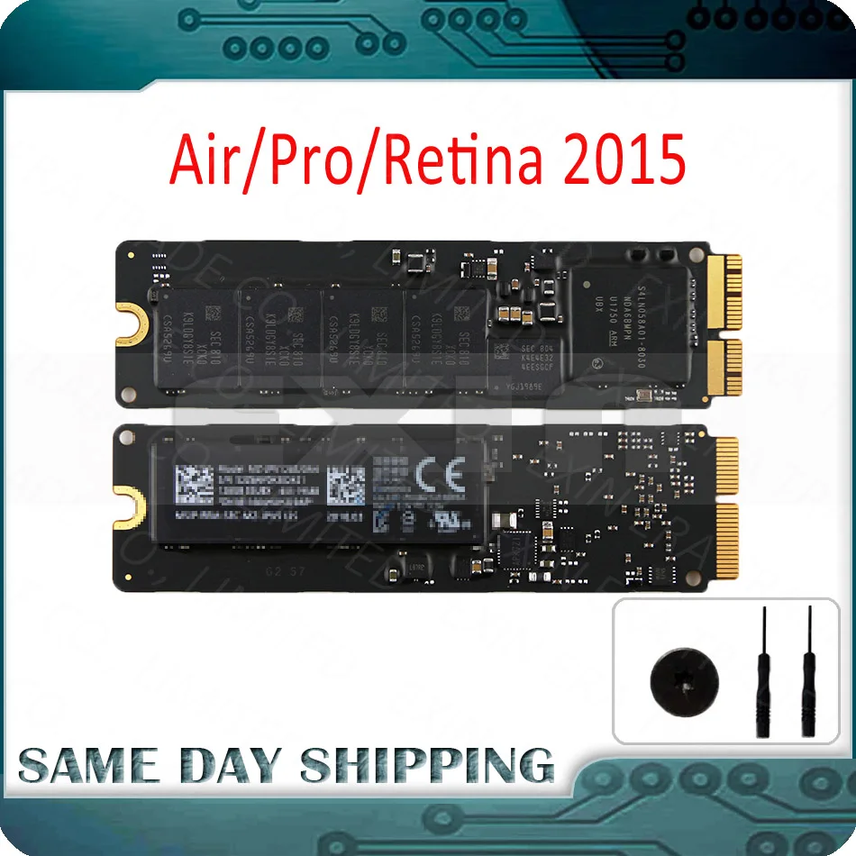 utålmodig loyalitet slå op 2015 2014 2013 Year for Macbook Air & Pro Retina 11" 13" 15" A1502 A1398  A1466 A1465 SSD Solid State Drive 128GB 256GB 512GB 1TB